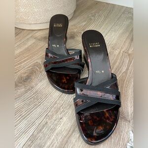 Stuart Weitzman tortious wedge sandal